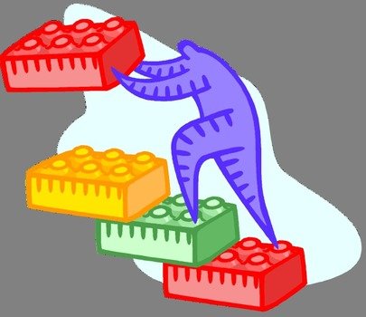 Lego Brick Borders clipart