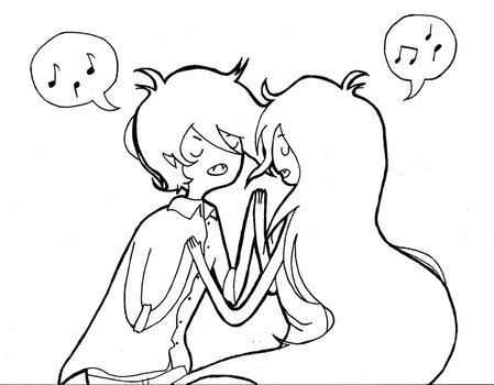 black and white picture of cartoon girls