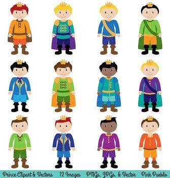 Prince Fairytale Vectors