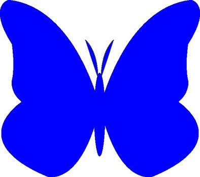 Bright Butterfly At Clkercom Vector Online