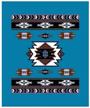 Native American Print 041311&187 Vector