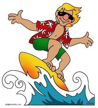 Free Clips Surf Digi Stamps Sports