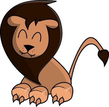 Cartoon Lion clipart