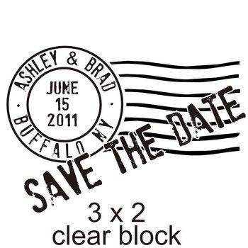 drawn stamp on the package