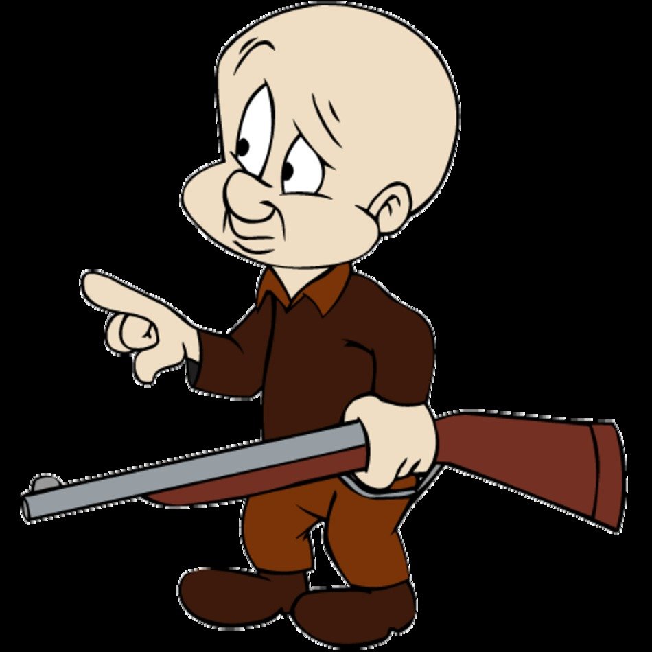 Elmer Fudd Shooting Up Yp Clay Pigeon Shoot Fun Day