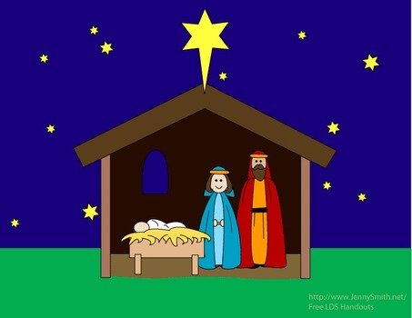 Nativity 2 Horizontal Lds And Handouts From Jennysmithnet