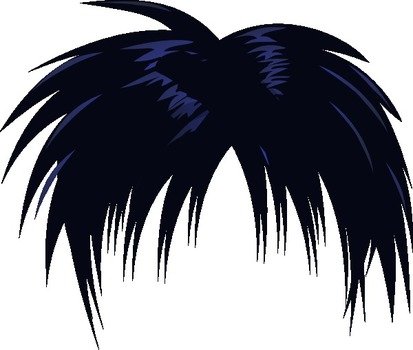 Anime Hair Svg Downloads Vector Graphics Download