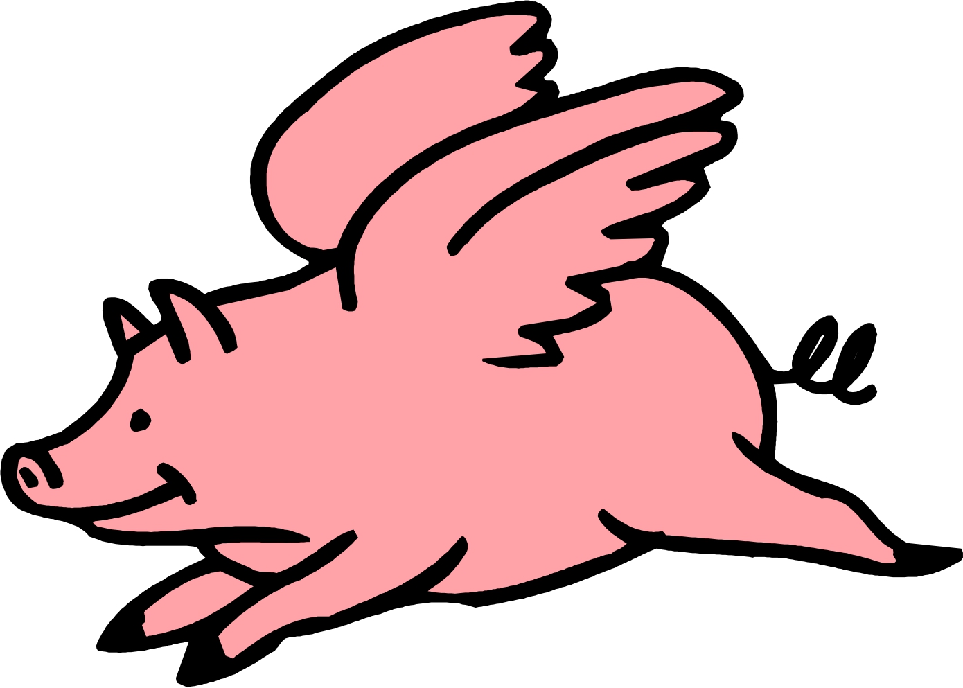 Flying pigs