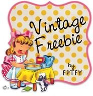 Free Vintage Baking Pretty Frame Things For You