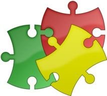 Puzzle Pieces At Clkercom Vector Online Royalty clipart