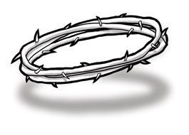 black and white spiky bracelet