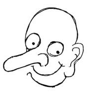 nose Face drawing