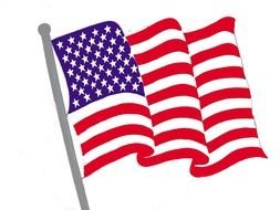 Usa Flag Pictures drawing