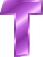 Alphabet Letter T Vector