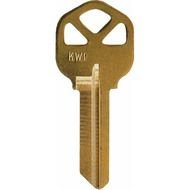 yellow key on a white background