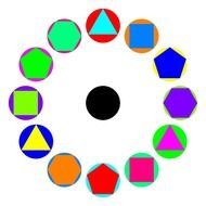 Bunting Rainbow Fish Vector