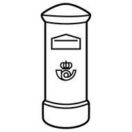 buzÃ³n blanco y negro