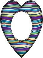 Scrapbook Frames From Mix And Match Set A36 Stripes Medallion N2