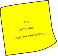 Timesheet Reminder At Clkercom Vector Online