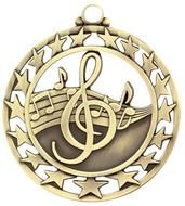 clipart of the music medal