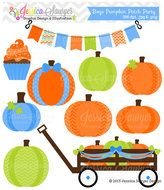 Instant Download Boys Pumpkin Patch Party For Scrapbooking