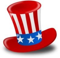 american Hat Vector drawing