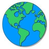 Earth Clip Art drawing