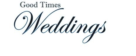 Clip art of good times weddings sign