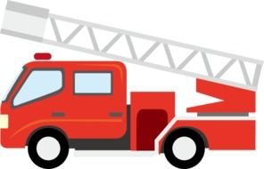 red Fire Truck drawing