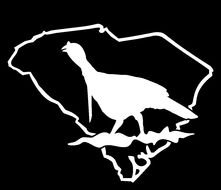 Turkey Hunting Decals drawing