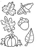 Printable Autumn Leaves Coloring Pages Free All About