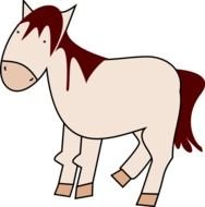 cartoon Horse For Kids