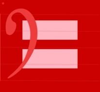 Linkedin Red Equal drawing