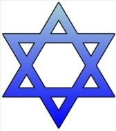 Star Of David Cutout At Clkercom Vector Online