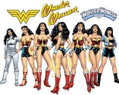 Wonder Woman poster drawing
