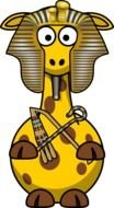 Giraffe Pharaoistnet drawing