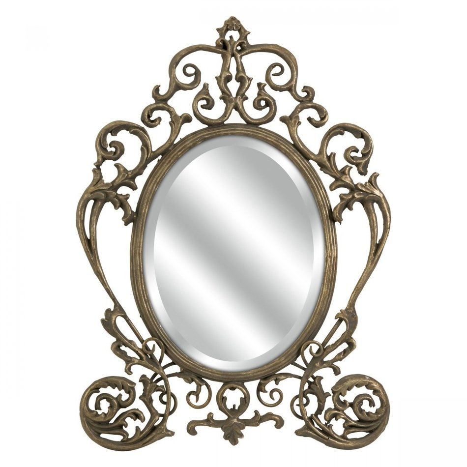 vintage-style mirror as a picture for clipart