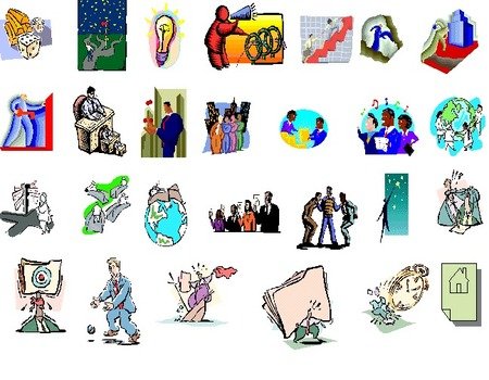 Deconstructing clipart
