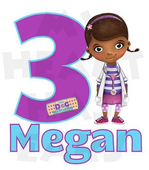 Doc Mcstuffins Printable Diy Birthday Personalized Any Age And Name