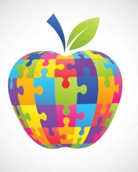 Libre De Pomme Casse T&234te Intelligent Feuilles Arc Mignon