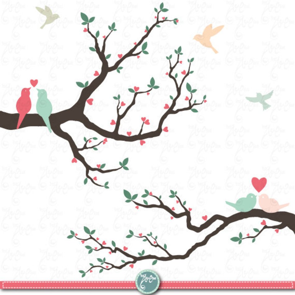 Wedding Tree Packlove Birdvalentines