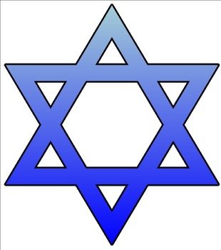 Star Of David Cutout At Clkercom Vector Online