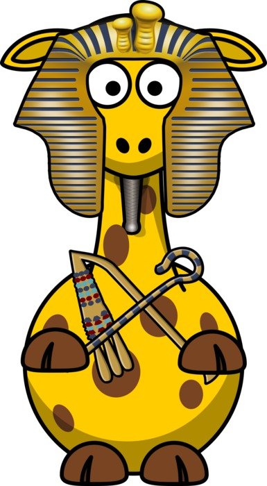 Giraffe Pharaoistnet drawing