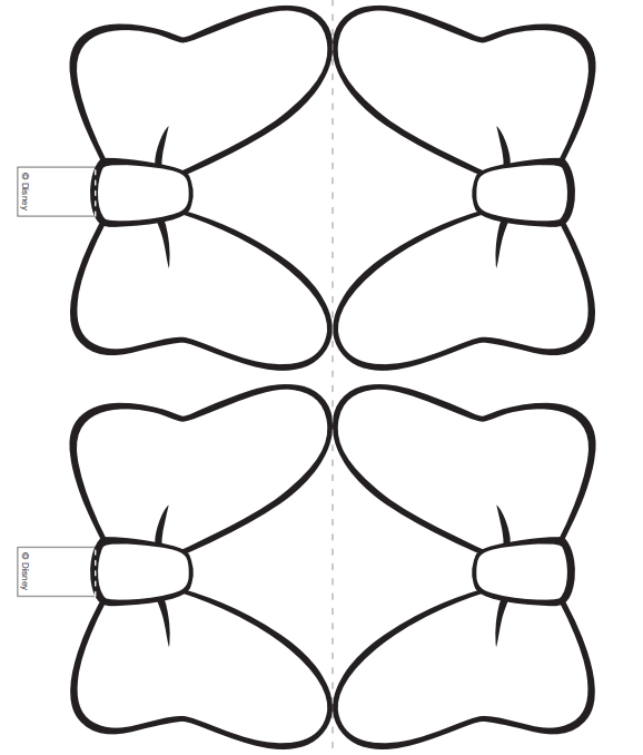 Minnie Mouse Bow drawing free image download