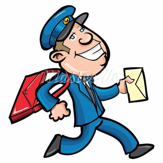 Clip Art Mailman N2 free image download