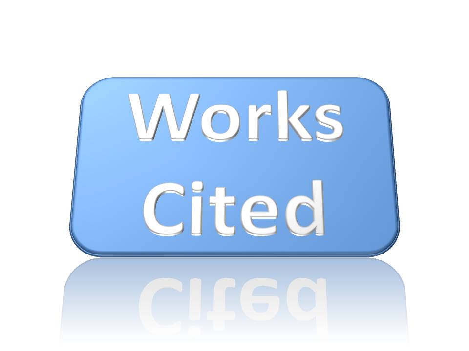 Works cited logo drawing free image download