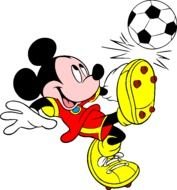 Mickey Soccer Picture
