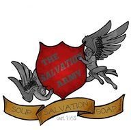 Salvation Army logo on a white background