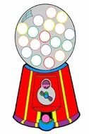 picture of a gumball machine