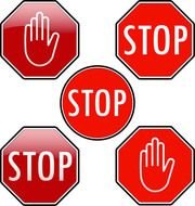 Stop Signs drawing